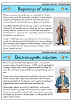 Vorschau - Bildkarten - Michael Faraday - Knowledge card index - Famous personalities (English) - Seite 2