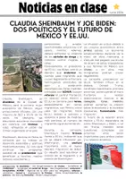Vorschau - Arbeitsblätter - noticias en clase - elecciones en México - migración - Seite 1