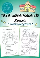 Vorschau - Arbeitsblätter - Meine weiterführende Schule - Deckblatt
