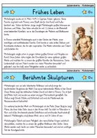 Vorschau - Arbeitsblätter - Michelangelo MEGABUNDLE - Wissenskartei, Lückentext, Steckbrief, Suchsel - Seite 2