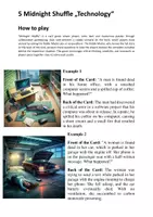 Vorschau - Spiele - 5 Midnight Shuffle „Technology“ card game - Deckblatt