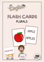 anteprima - Flashcard - SINGULAR - PLURAL FLASHCARDS | FLASHCARDS SINGOLARI E PLURALI - Pagina di copertina