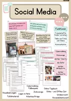 Vorschau - Stundenentwürfe - Social Media - Soziale Medien bewusst nutzen - Deckblatt