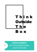 Vorschau - Arbeitsblätter - Materialpaket_Think Outside The Box_kreative Stunden - Deckblatt