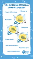 Vista previa - Hojas de trabajo - PACK CUADERNOS DESTREZAS COGNITIVAS VERANO - Portada