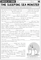 Vorschau - Arbeitsblätter - IRREGULAR VERBS - Worksheets - Seite 3