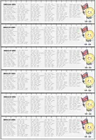 Vorschau - Mal- und Bastelvorlagen - IRREGULAR VERBS - Lineal - Seite 3