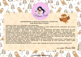 Vista previa - Refuerzo / NEE / Materiales de apoyo - FICHAS DE NOCIONES ESPACIALES - BUHO - página 1
