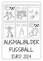Vorschau - Mal- und Bastelvorlagen - Ausmalbilder Fußball | WM 2026 - Seite 3
