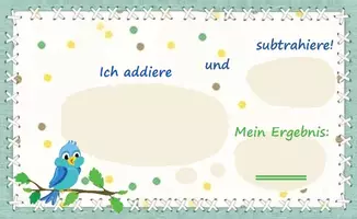 Vorschau - Aufgabenkarten - Mathe Flaschcards im idealen Visitenkartenformat - Seite 1