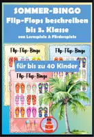 Vorschau - Spiele - Sommer Bingo - Flip-Flops - Bildbeschreibung - bis Klasse 3 - Deckblatt