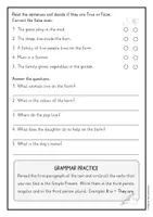 Vorschau - Arbeitsblätter - Simple Present: 5 readings + comprehension exercises (Englisch) - Seite 3
