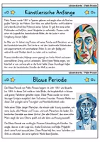 Vorschau - Arbeitsblätter - Pablo Picasso MEGABUNDLE - Wissenskartei, Lückentext, Steckbrief, Suchsel - Seite 2