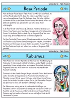 Vorschau - Arbeitsblätter - Pablo Picasso MEGABUNDLE - Wissenskartei, Lückentext, Steckbrief, Suchsel - Seite 3