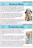 Vorschau - Bildkarten - Pablo Picasso - Wissenskartei - Berühmte Persönlichkeiten - Seite 3