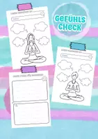 Vorschau - Arbeitsblätter - 🩵Gefühls Check💓 - Deckblatt