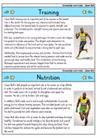 Vorschau - Bildkarten - Usain Bolt - Knowledge card index - Famous personalities (English) - Seite 3