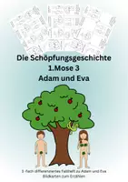 Vorschau - Arbeitsblätter - Adam_und_Eva_faltheft_erzählkarten_freiarbeitsfee - Deckblatt