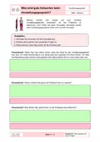 Vorschau - Arbeitsblätter - Vorstellungsgespräch_Was sind gute Antworten? Arbeitsblatt - Deckblatt