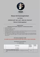 Vorschau - Unterrichtsreihen - Klausur EF mit EWH: "Doppelmann" von Zafer Senocak - Deckblatt
