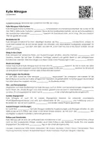 Vorschau - Arbeitsblätter - Kylie Minogue (Lückentext und Übungen) - Deckblatt