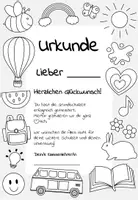 Vorschau - Arbeitsblätter - Urkunde zum Abschluss der Grundschule (Zeugnisbeigabe) - Seite 2