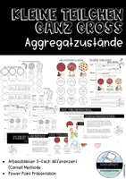 Vorschau - Stundenentwürfe - Kleine Teilchen ganz groß - Aggregatzustände - Deckblatt