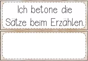 Vorschau - Poster - Erzählregeln / Erzähltipps - Aushang und Tafelmaterial - Seite 3