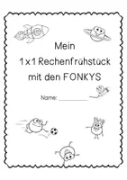 Vorschau - Arbeitsblätter - Rechenfrühstück Malreihen gemischt, Klasse 2 - Seite 1