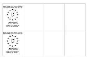 Vorschau - Mal- und Bastelvorlagen - Einmaleins Führerschein (für Deutschland und Österreich!) - Seite 3