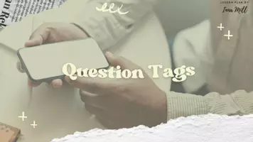 Vorschau - Anderer Materialtyp - Question Tags / Taking your grammar game to the next level / ESL B1-B2 - Deckblatt