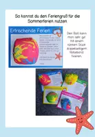 Vorschau - Anderer Materialtyp - Allgemein: Feriengruß Sommerferien Geschenk - Wasserball - Seite 3