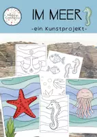 Vorschau - Mal- und Bastelvorlagen - Im Meer - Ein Kunstprojekt - Deckblatt