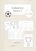 Vorschau - Arbeitsblätter - Kombinatorik Fußball, 2. Klasse - Deckblatt