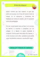 Vista previa - Hojas de trabajo - Cuadernillo de entrenamiento de Funciones Ejecutivas - página 2