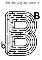 Vorschau - Unterrichtsreihen - Buchstaben mit B/b, Schreibübungen für Klasse 1 und 2 - Seite 2