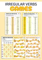 Vorschau - Spiele - IRREGULAR VERBS - GAMES 7.Klasse - Deckblatt
