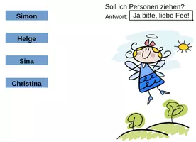 Vorschau - Lehrpläne/Lehrermaterial - Glücksfee - Schüler auslosen - Excel oder LibreOffice - Seite 2