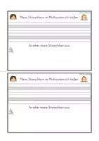 Vorschau - Stundenentwürfe - Matheunterricht 2. Klasse Reflexionsheft: Mathe 2. Schuljahr Rückblick - Seite 3