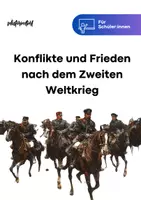 Vorschau - Unterrichtsreihen - Lernheft: Konflikte und Frieden nach dem Zweiten Weltkrieg - Deckblatt