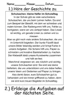 Vorschau - Arbeitsblätter - Schulsachen Leseverstehen und Wortschatz - DaZ/DaF, Deutsch, Sachunterricht - Seite 2