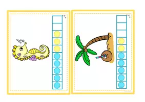 Vorschau - Arbeitsblätter - 1. Klasse Mathe Zahlenspaziergang, Rechenspaziergang Zehnerfeld, ZR 10 - Seite 2