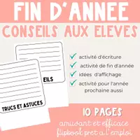 Vorschau - Poster - FIN D' ANNÉE Conseils Élèves Flipbook - Seite 3