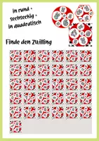 Vorschau - Spiele - Zahlen 0 bis 30 | Spiel Finde den Zwilling | Fußball Style - Seite 1