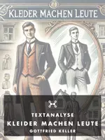 Vorschau - Text - Textanalyse/Textbeschreibung Novellenauszug "Kleider machen Leute" (FOS 12 Bayern 2022) - Deckblatt