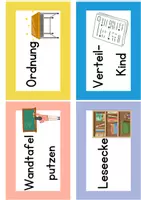 Vorschau - Bildkarten - Ämtliplan für die Grundschule - Seite 2