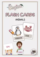anteprima - Flashcard - FLASH CARDS - ANIMALS | FLASH CARDS - ANIMALI - Pagina di copertina