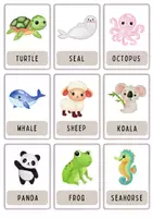 anteprima - Flashcard - FLASH CARDS - ANIMALS | FLASH CARDS - ANIMALI - Pagina 1