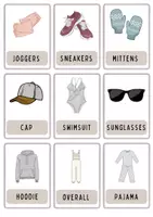 anteprima - Flashcard - FLASH CARDS - CLOTHES | FLASH CARDS - VESTITI - Pagina 2
