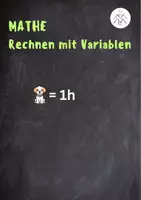 Vorschau - Arbeitsblätter - Materialpaket - Einführung Variable, Term und Gleichung - Seite 1